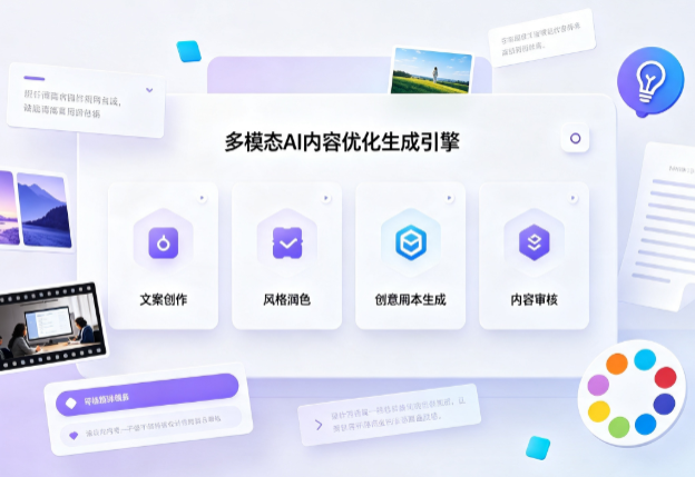 荥经县AI智能内容优化创新 多模态生成技术丰富数字内容创作生态
