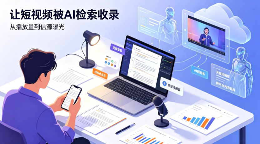 荥经县短视频创作者新必修课：吃透 GEO 优化，让抖音内容被豆包、DeepSeek、元宝智能体收录